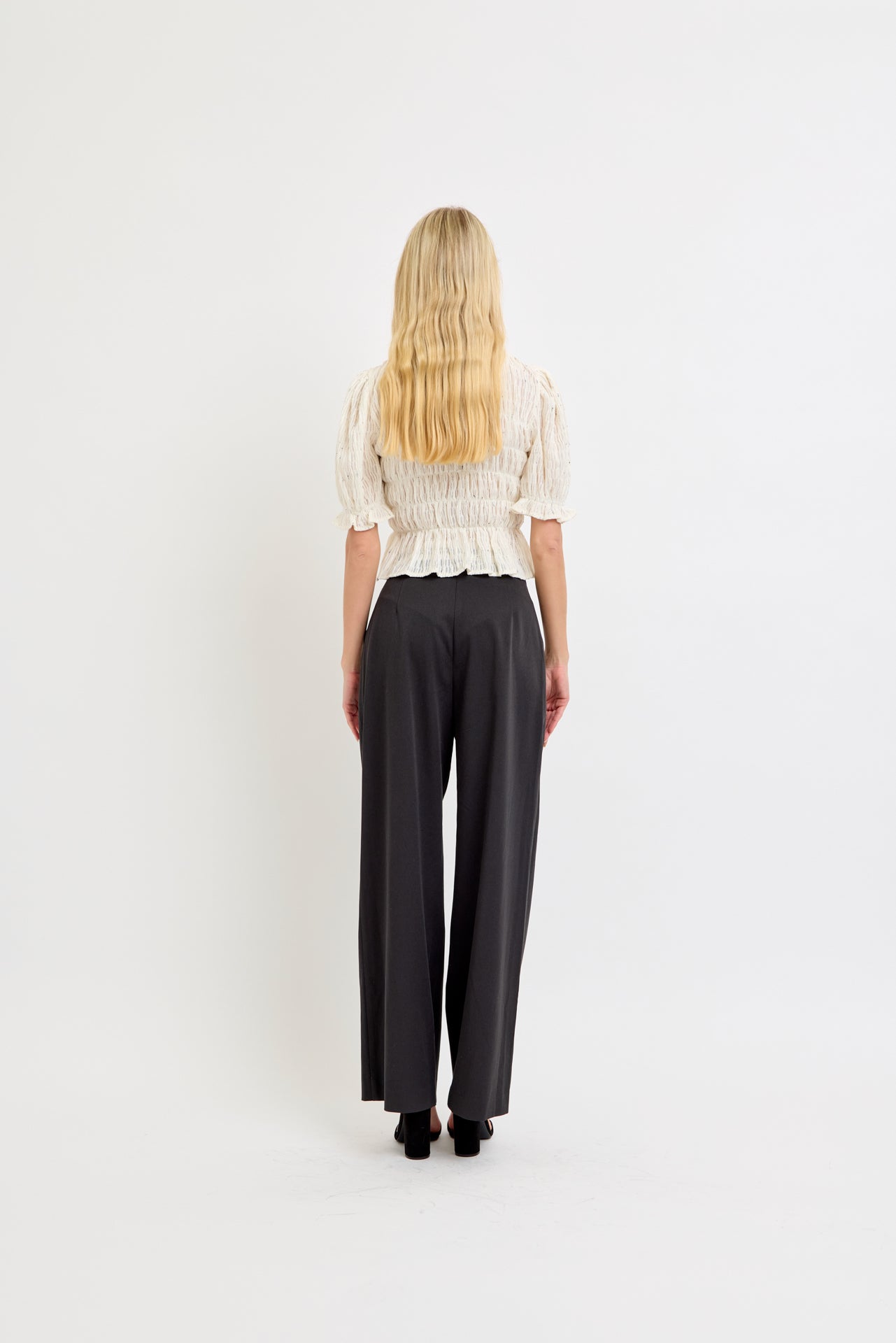 Pantalón Jogger Formal Black & White