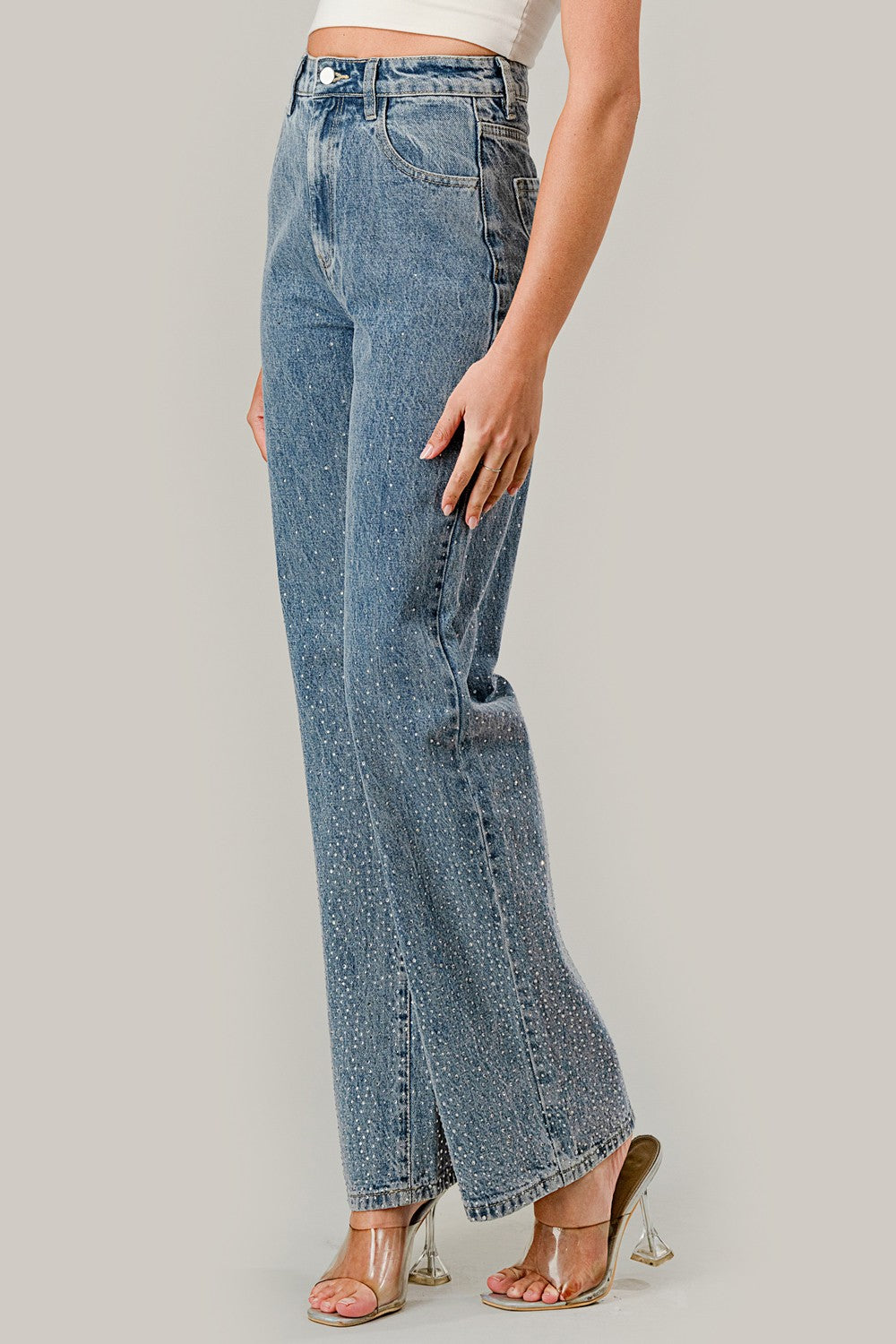 Mia's Diamond Denim Jeans