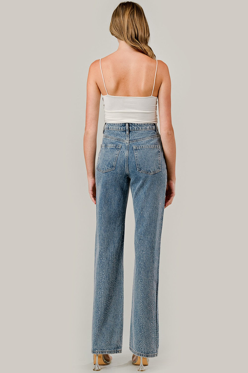 Mia's Diamond Denim Jeans