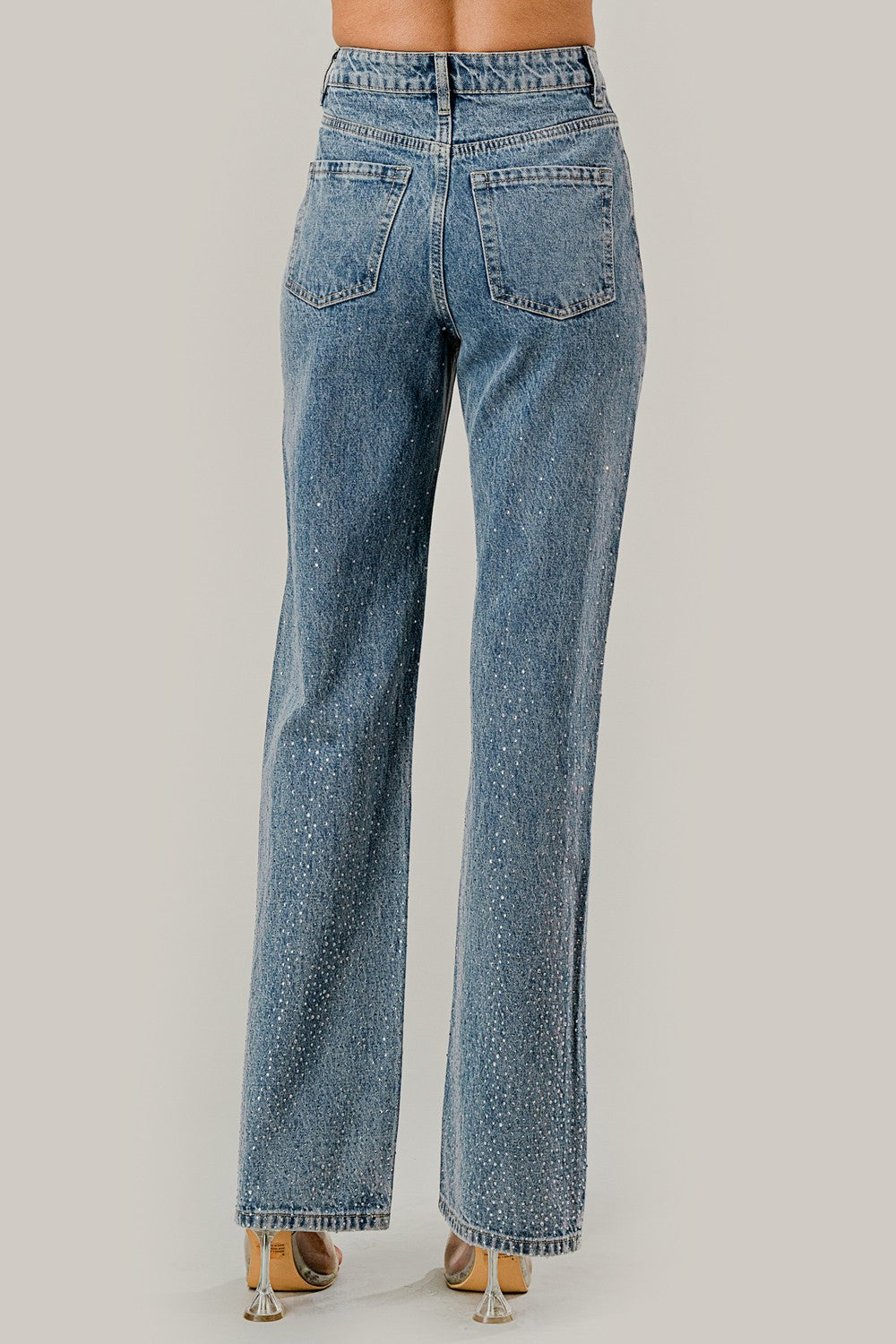 Mia's Diamond Denim Jeans