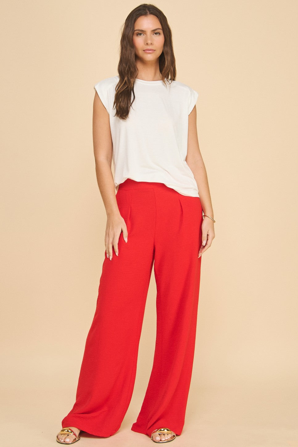 Flowys Pants Red