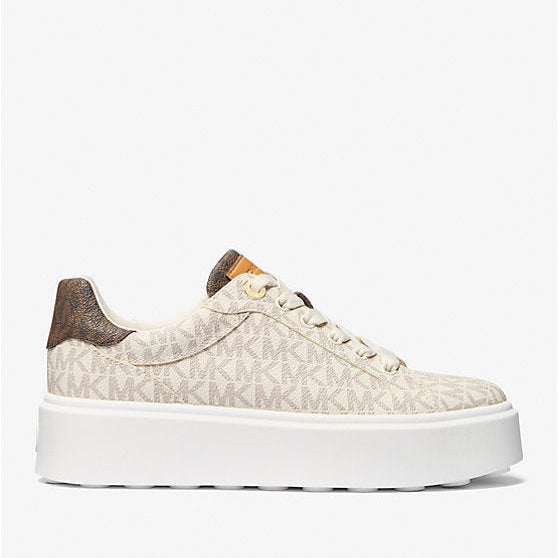 Romey Two-Tone Logo Platform Sneaker - Michael Kors