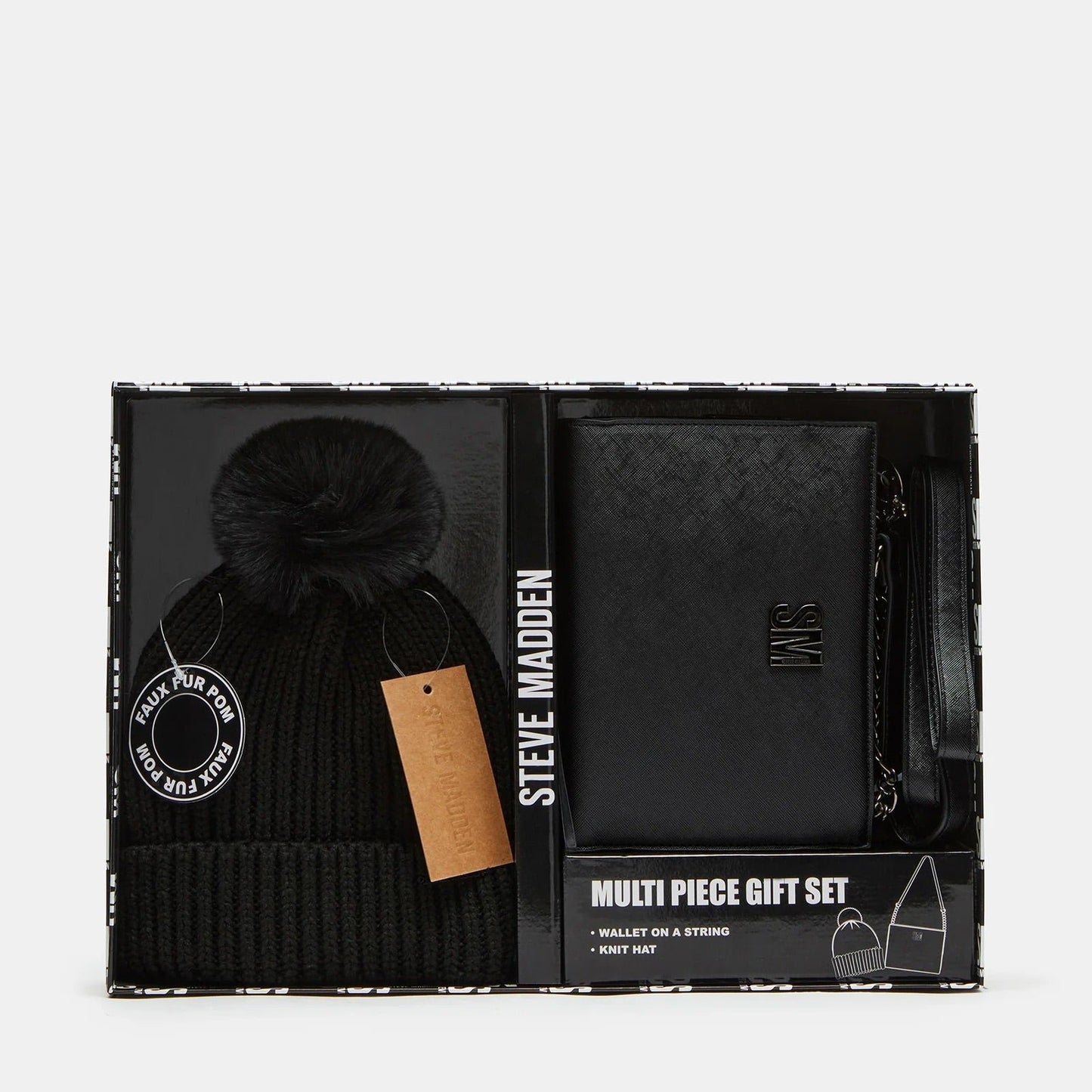 Set de Regalo de Bolso y Gorro - Steve Madden