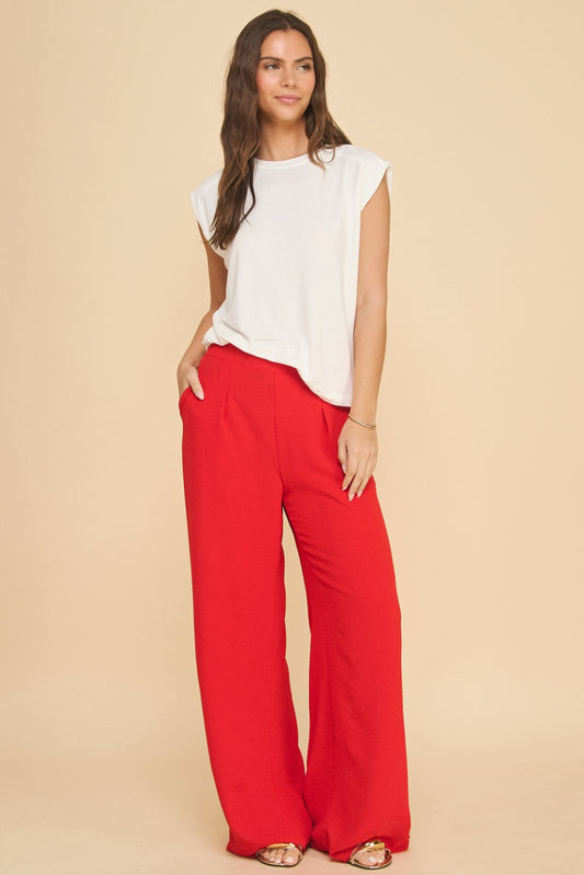 Flowys Pants Red