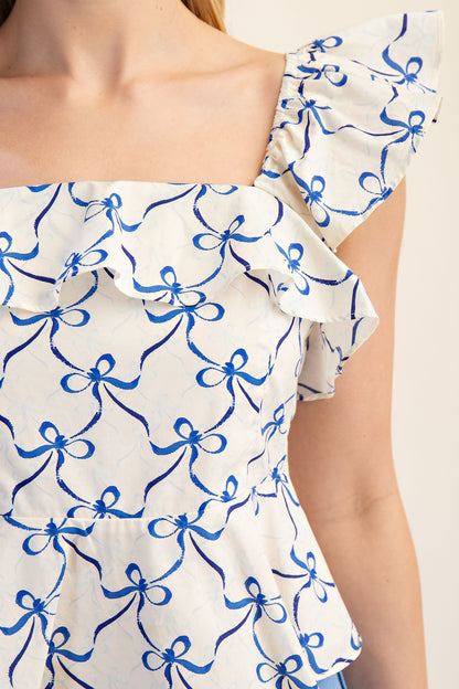 Contrast Collar Button Down Shirt