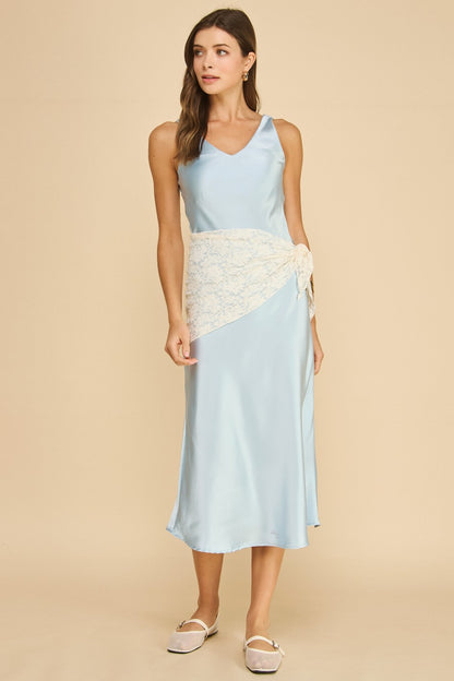 Vestido Carrie Satin Midi