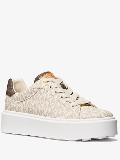 Romey Two-Tone Logo Platform Sneaker - Michael Kors
