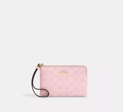 Corner Zip Wristlet