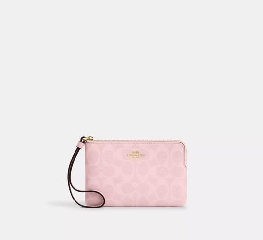 Corner Zip Wristlet