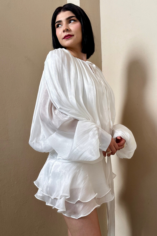 Vestido Blanco Élysée
