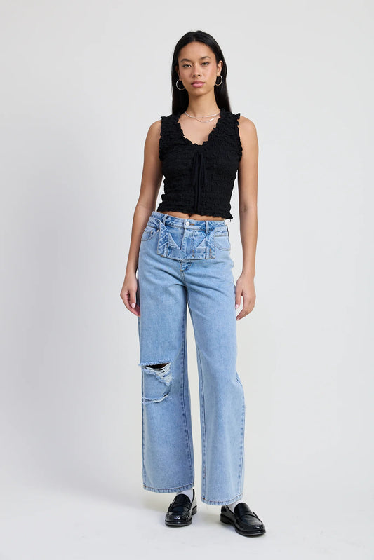 Layered Peak - A- Boo Denim
