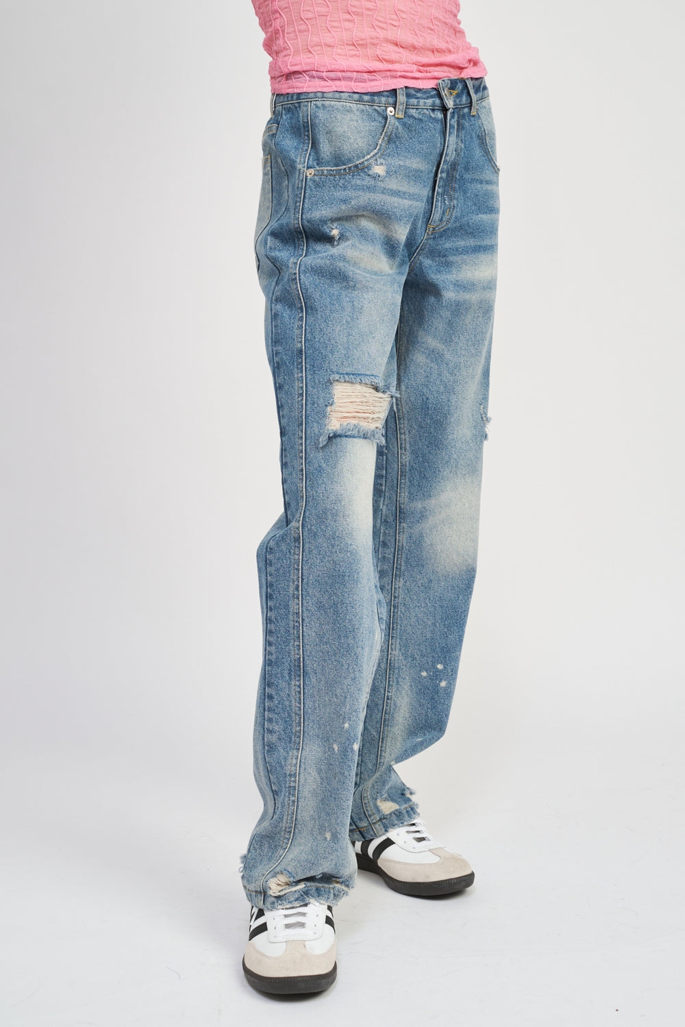 Boyfriend Jeans Destroyed
