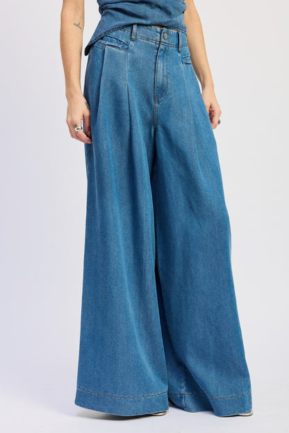 Cleo Wide Leg Denim
