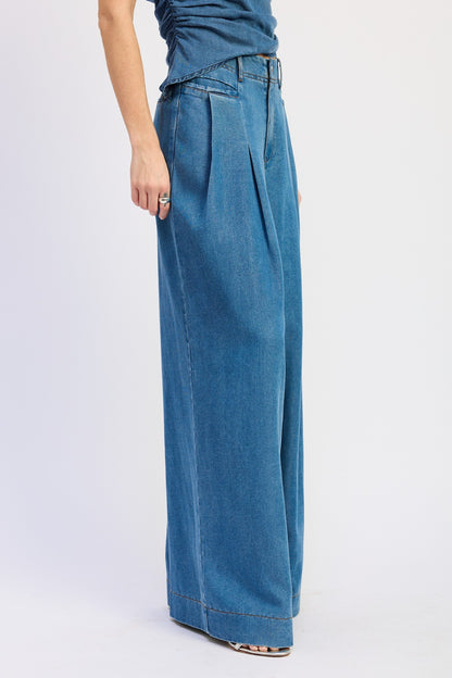 Cleo Wide Leg Denim