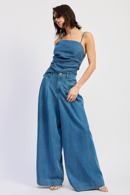 Cleo Wide Leg Denim