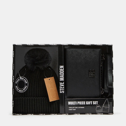 Set de Regalo de Bolso y Gorro - Steve Madden