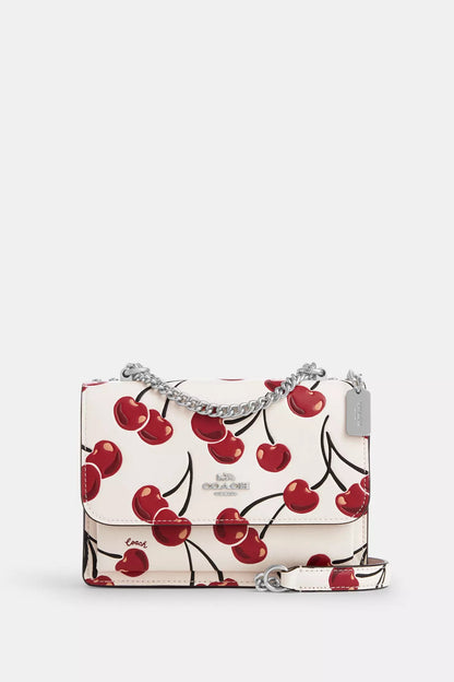 Mini Klare Crossbody Bag With Cherry Print - Coach